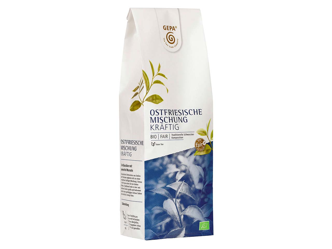 GEPA Ostfriesische Bio-Schwarztee Mischung, 250g