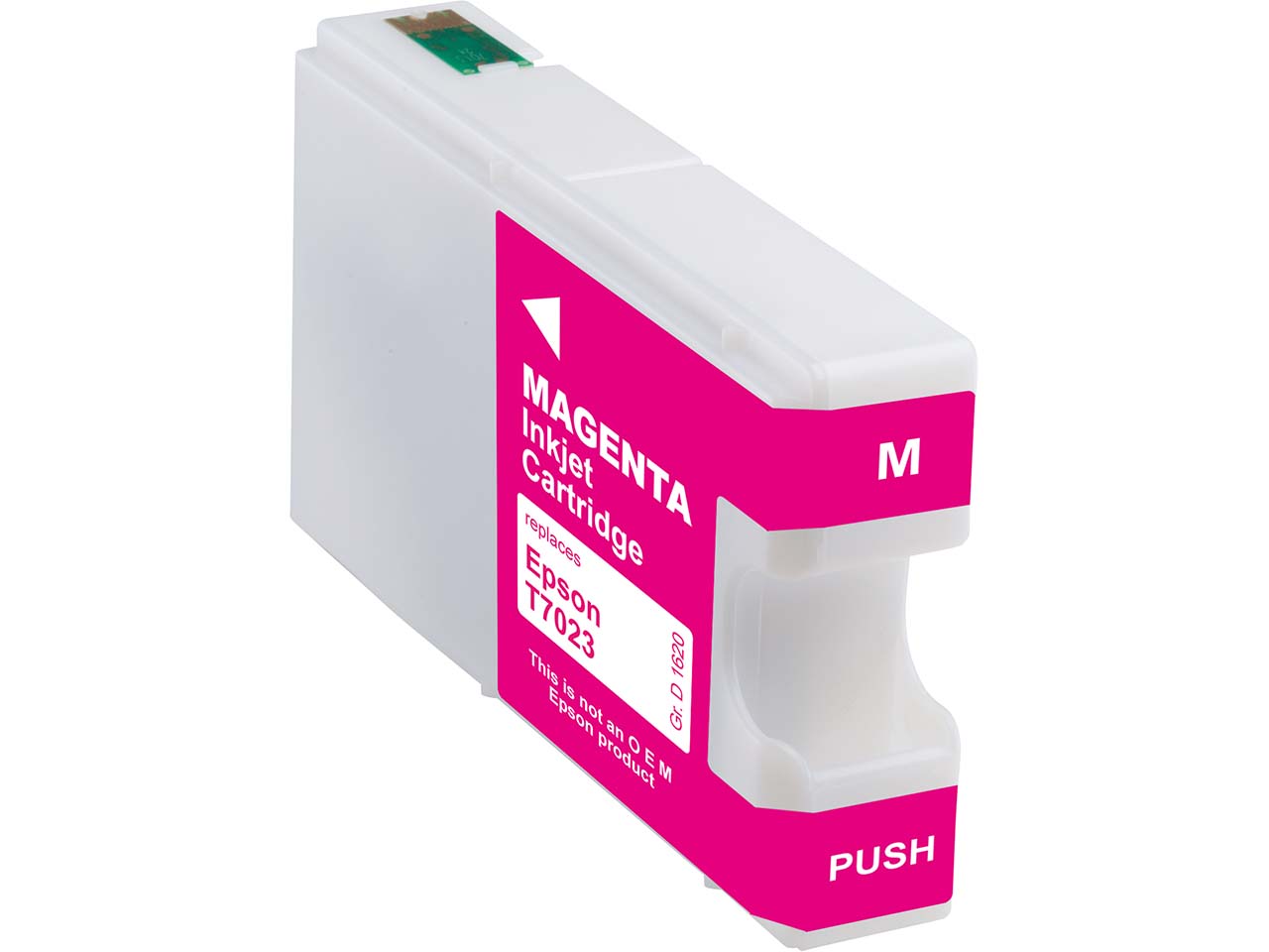 memo Tintenpatrone ersetzt Epson T7023 magenta