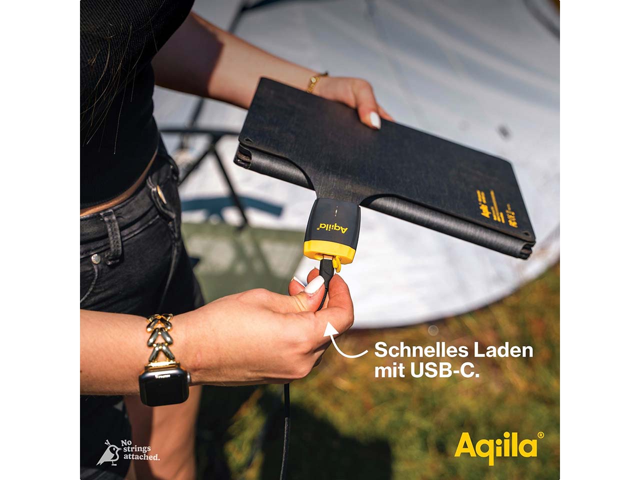 Aqiila tragbares Solarladegerät "Sunbird P56"