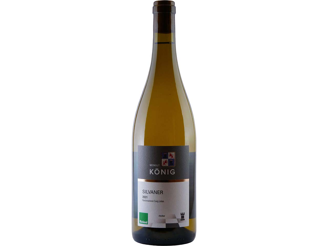 KÖNIG WEINGUT Bio-Weißwein "Silvaner 2021", 0,75 l