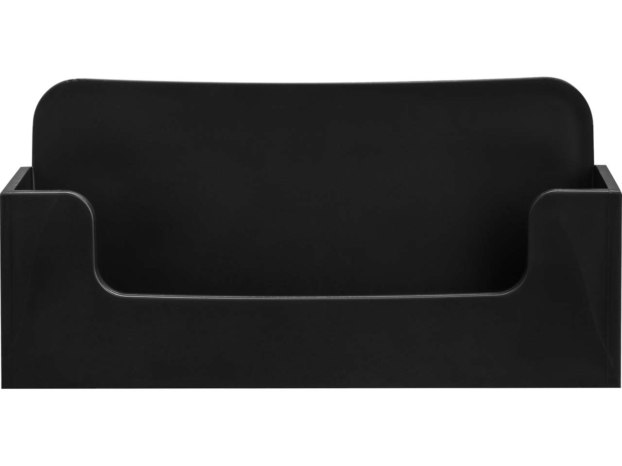Exacompta Visitenkartenhalter "Exacryl" aus PS, 34 x 102 x 47 mm, schwarz Exacompta Visitenkartenhalter "Exacryl" aus PS, 34 x 102 x 47 mm, schwarz