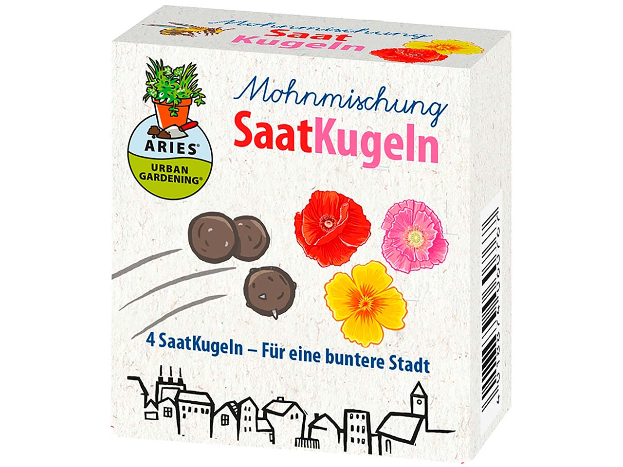ARIES 4 Bio-Saatkugeln "Mohnmischung"
