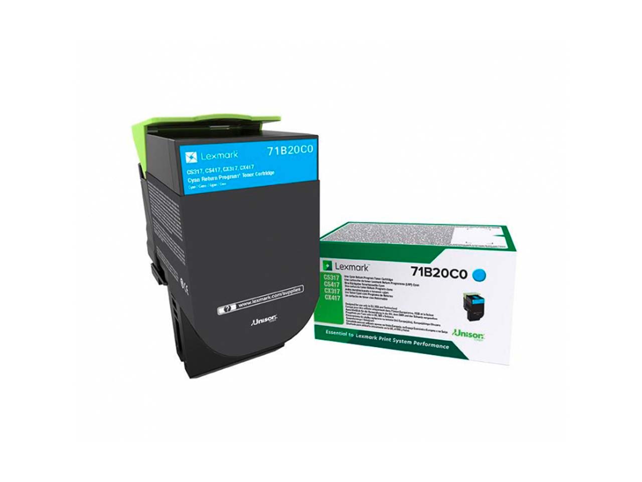 Lexmark Druckkassette 71B20C0 cyan