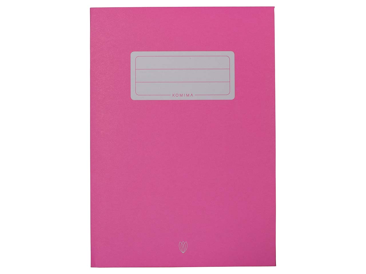 Komima Heftumschlag aus Recyclingpapier, pink DIN A4