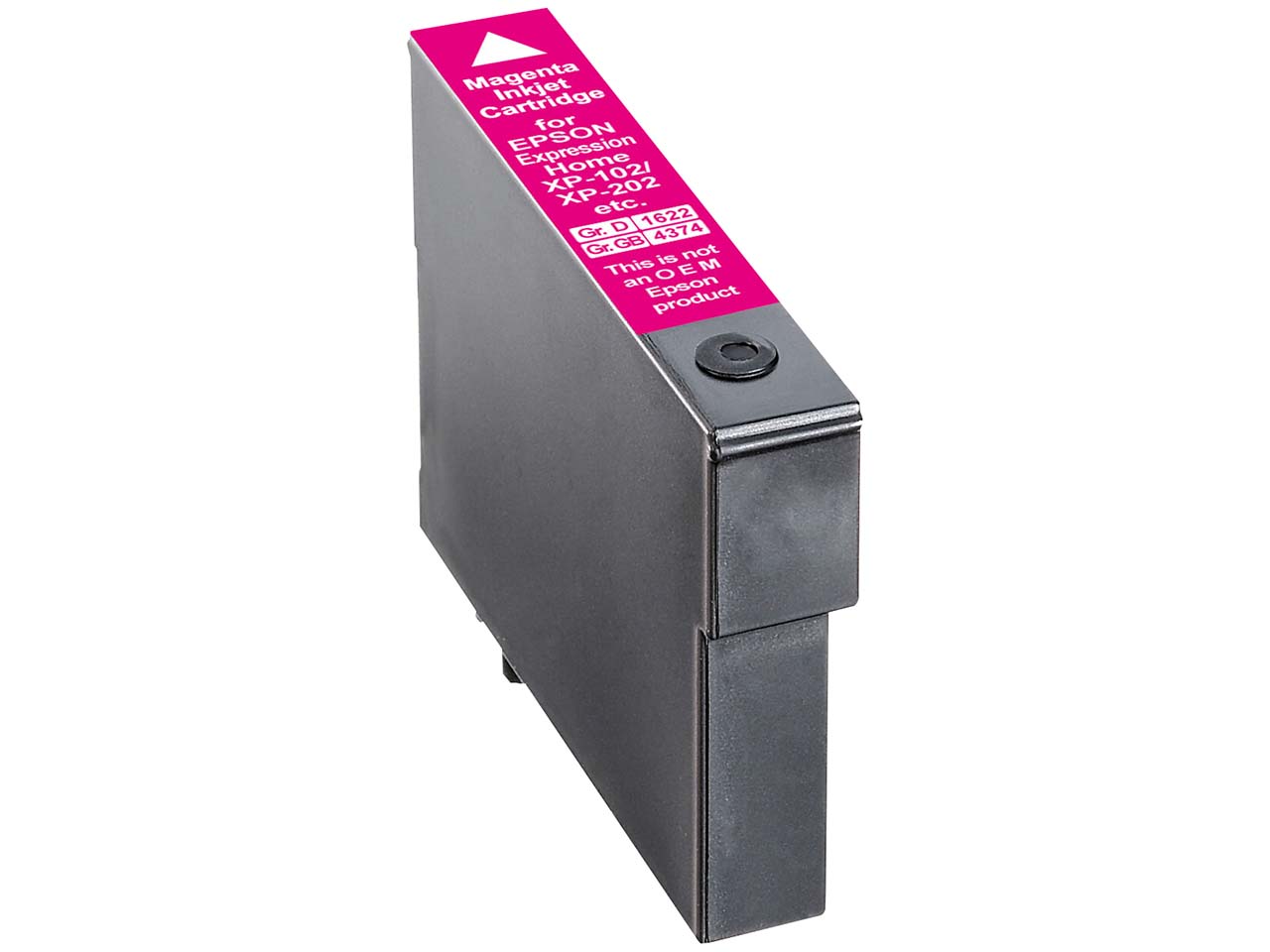 memo Tintenpatrone ersetzt Epson T1813XL magenta