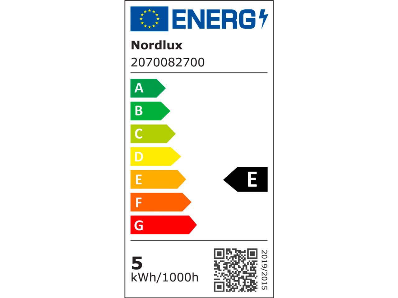 energy label E