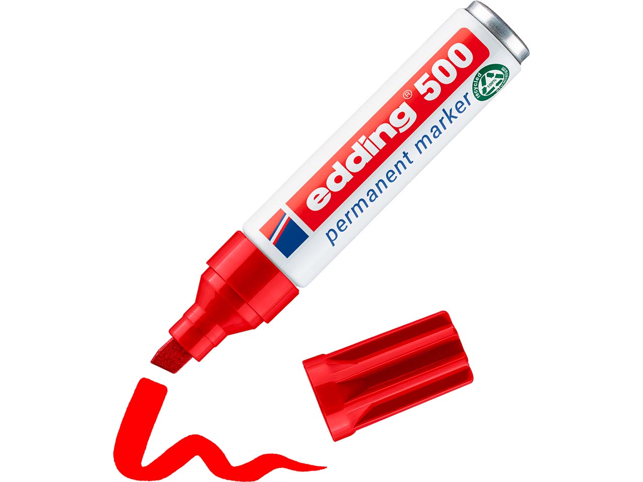 edding Permanentmarker "500" rot