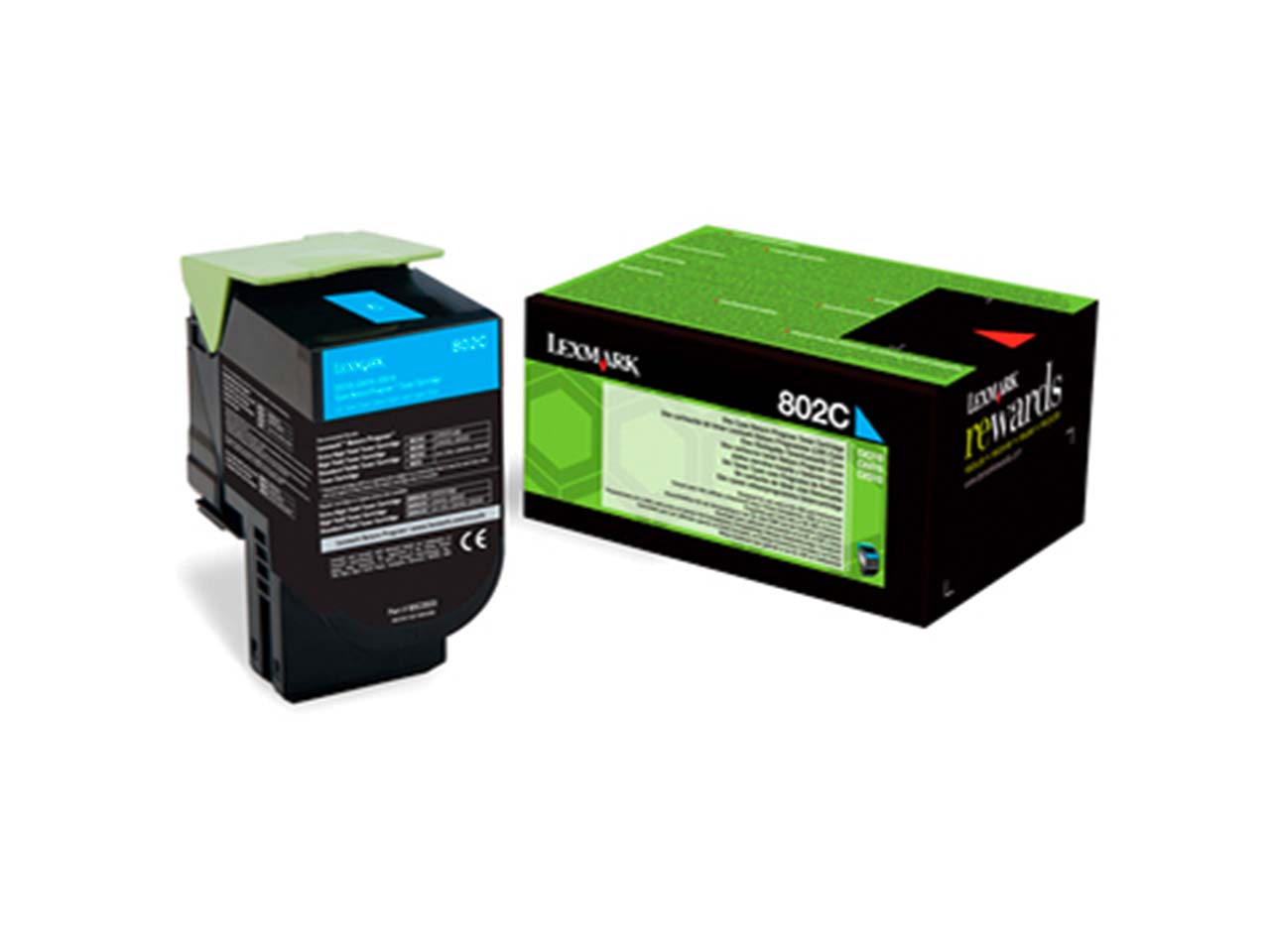 Lexmark Druckkassette 80C20C0 cyan