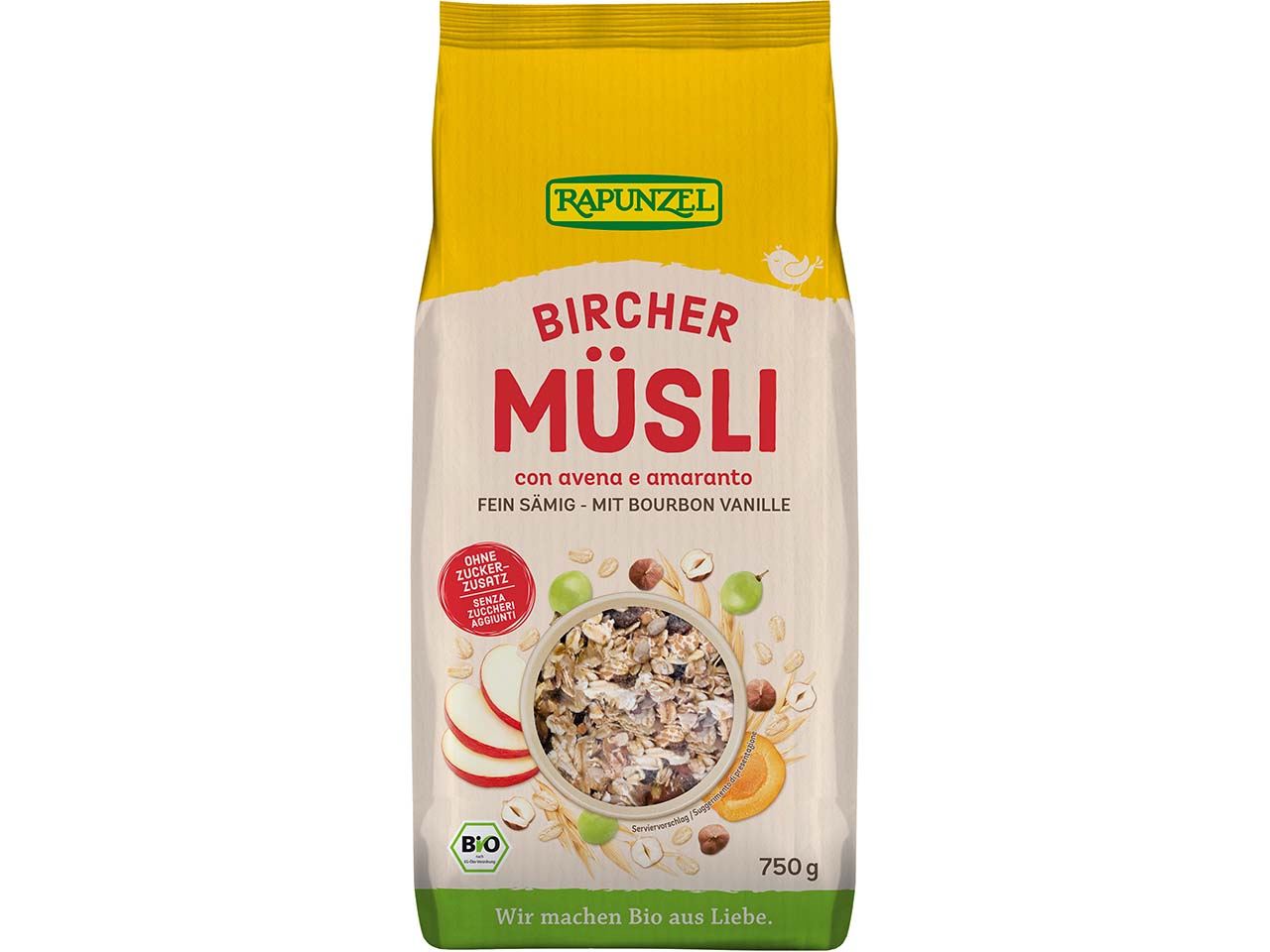 RAPUNZEL Bio-Müsli "Bircher", 750 g