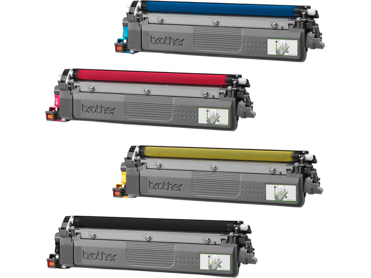 Brother 4er-Set Tonerkartusche TN-248BK/C/M/Y schwarz, cyan, magenta, gelb