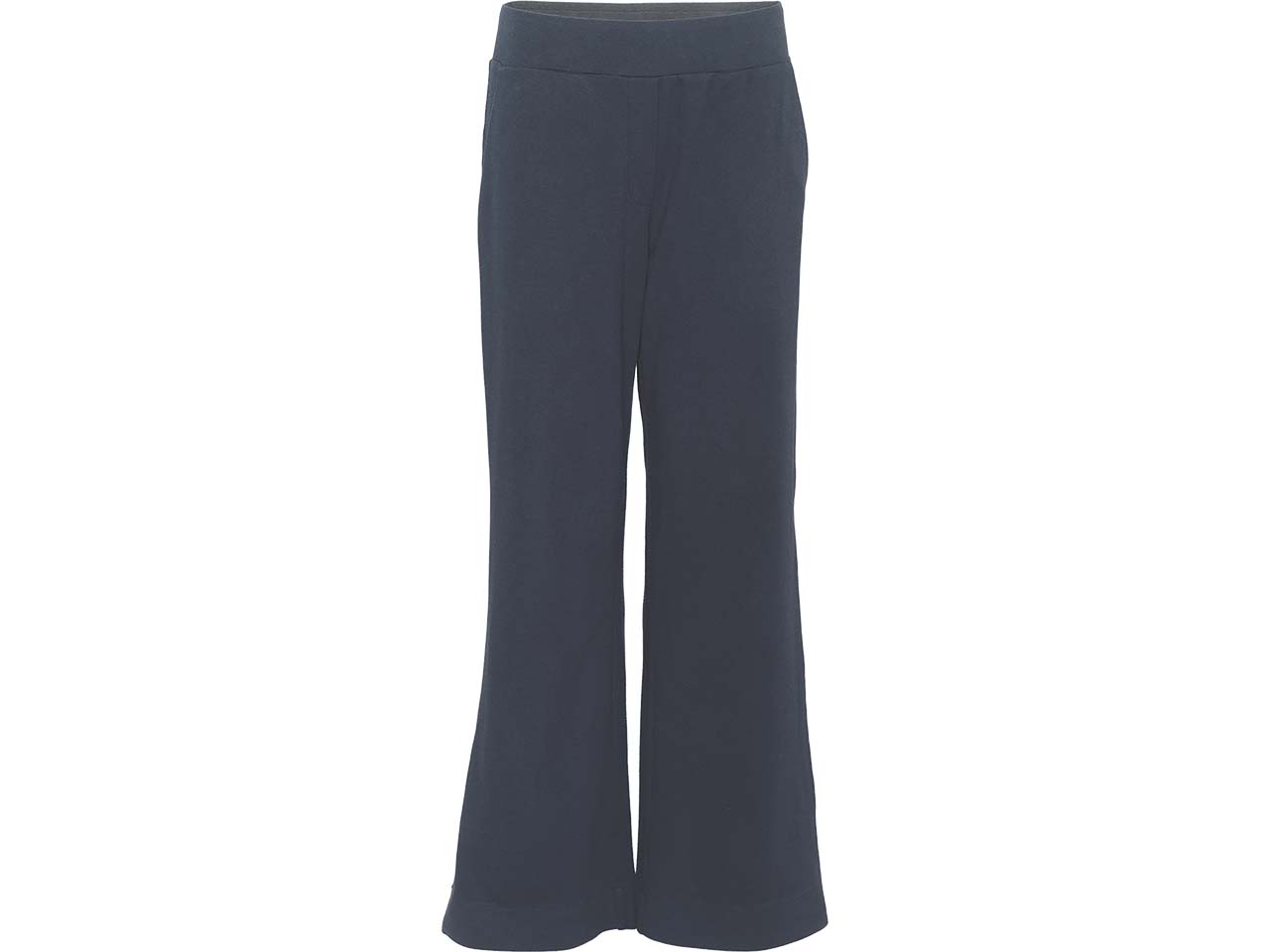 Living Crafts Bio-Damen-Stoffhose "TAMINA" mit Seitentaschen, ink blue, Gr. L