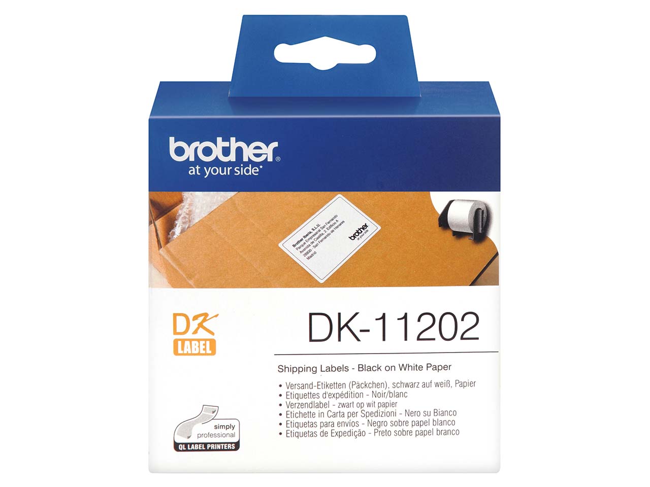 Brother Versandetiketten 'DK-11202' 62 x 100 mm