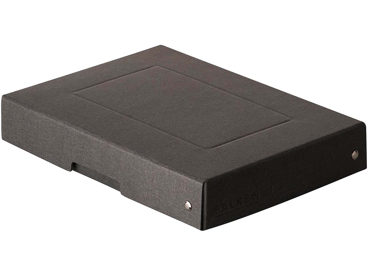 Falken Aufbewahrungsbox 'PURE Box' Black, DIN A5, 40 mm Höhe
