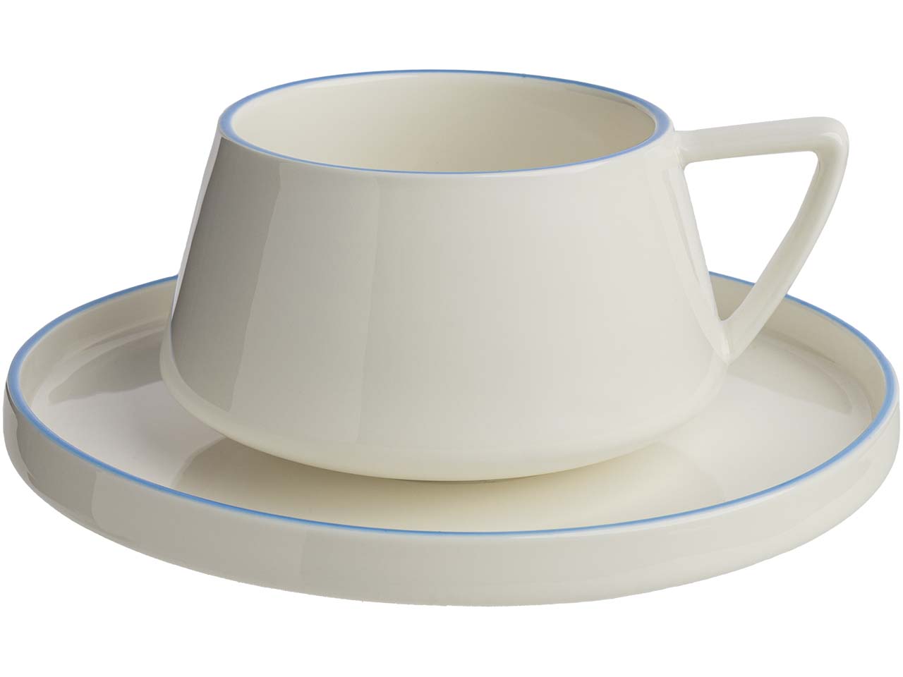 tranquillo Tasse mit Untertasse "TINTED GRACE" sky