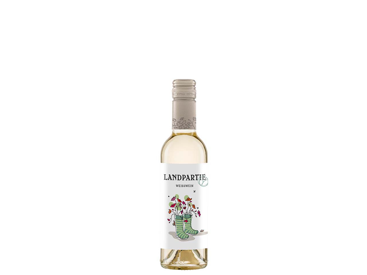 Bio-Weißwein 'Landparty' 0,375 l