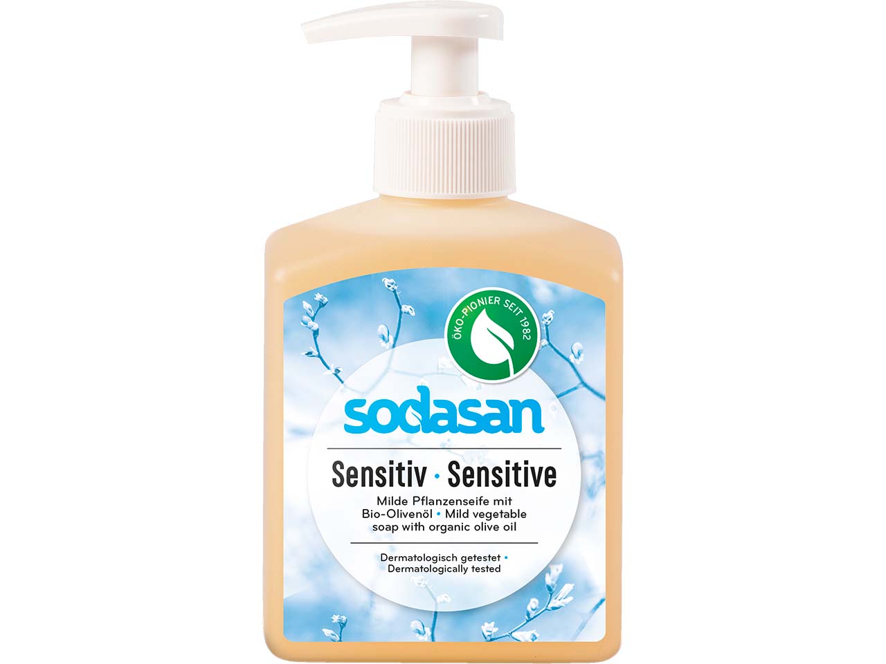 Sodasan Flüssigseife "Sensitive", 300 ml