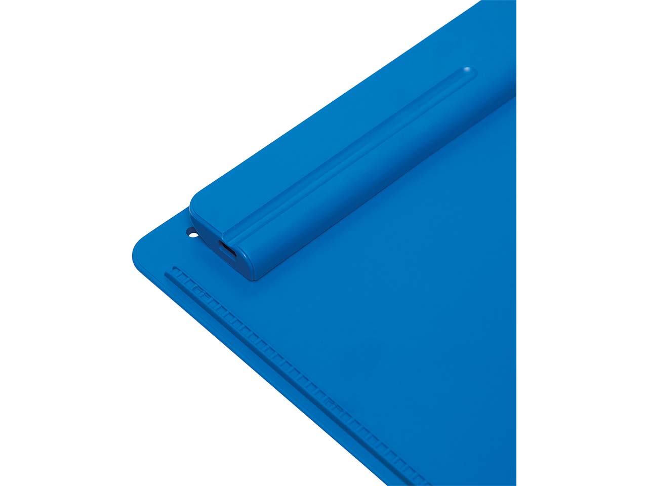 MAUL Klemmbrett "MAULgo" DIN A4 aus Recycling-Kunststoff, blau