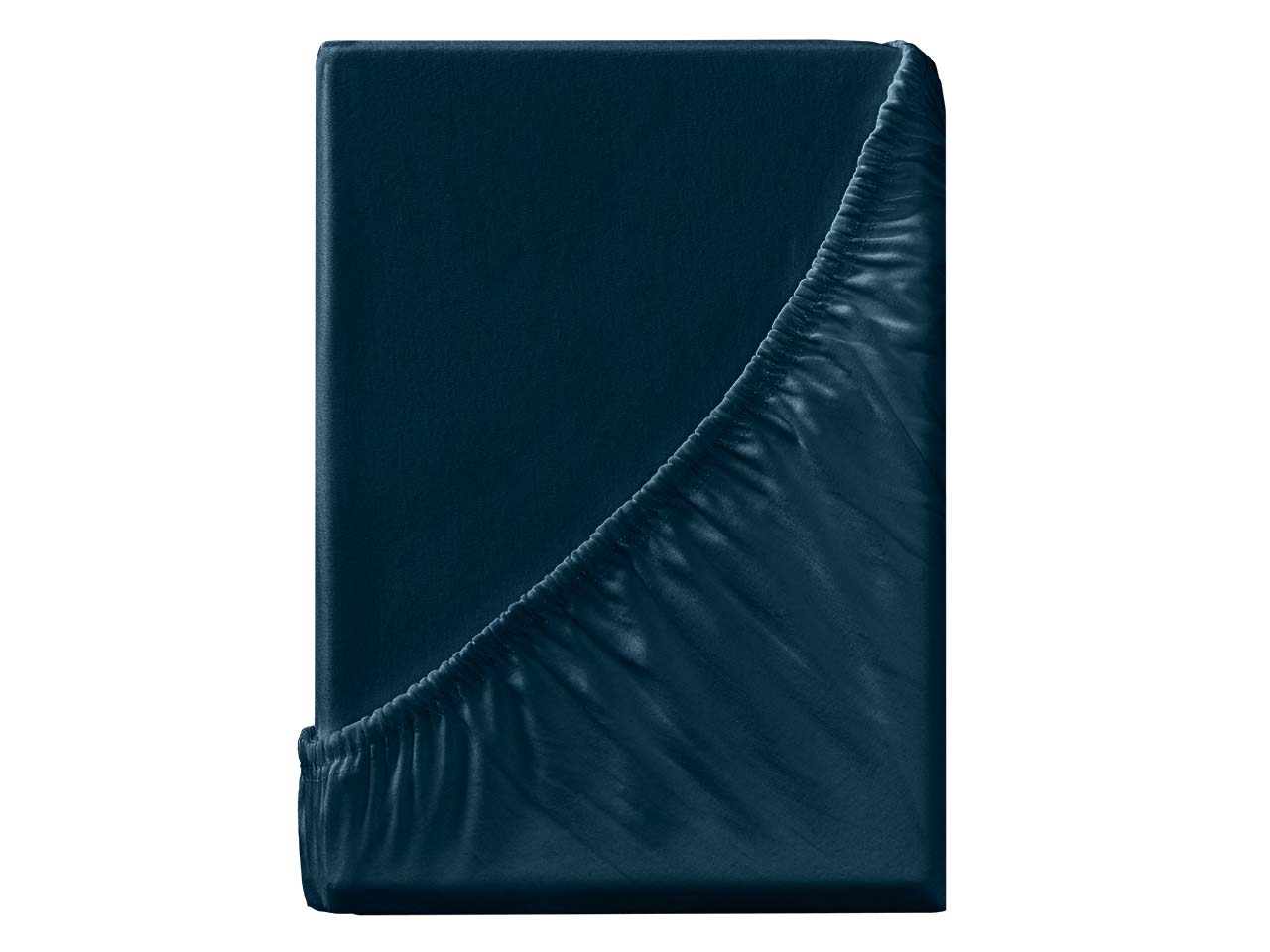 Cotonea Spannbettlaken 'Edelbiber' aus Bio-Baumwolle 90 x 200 cm azurblau