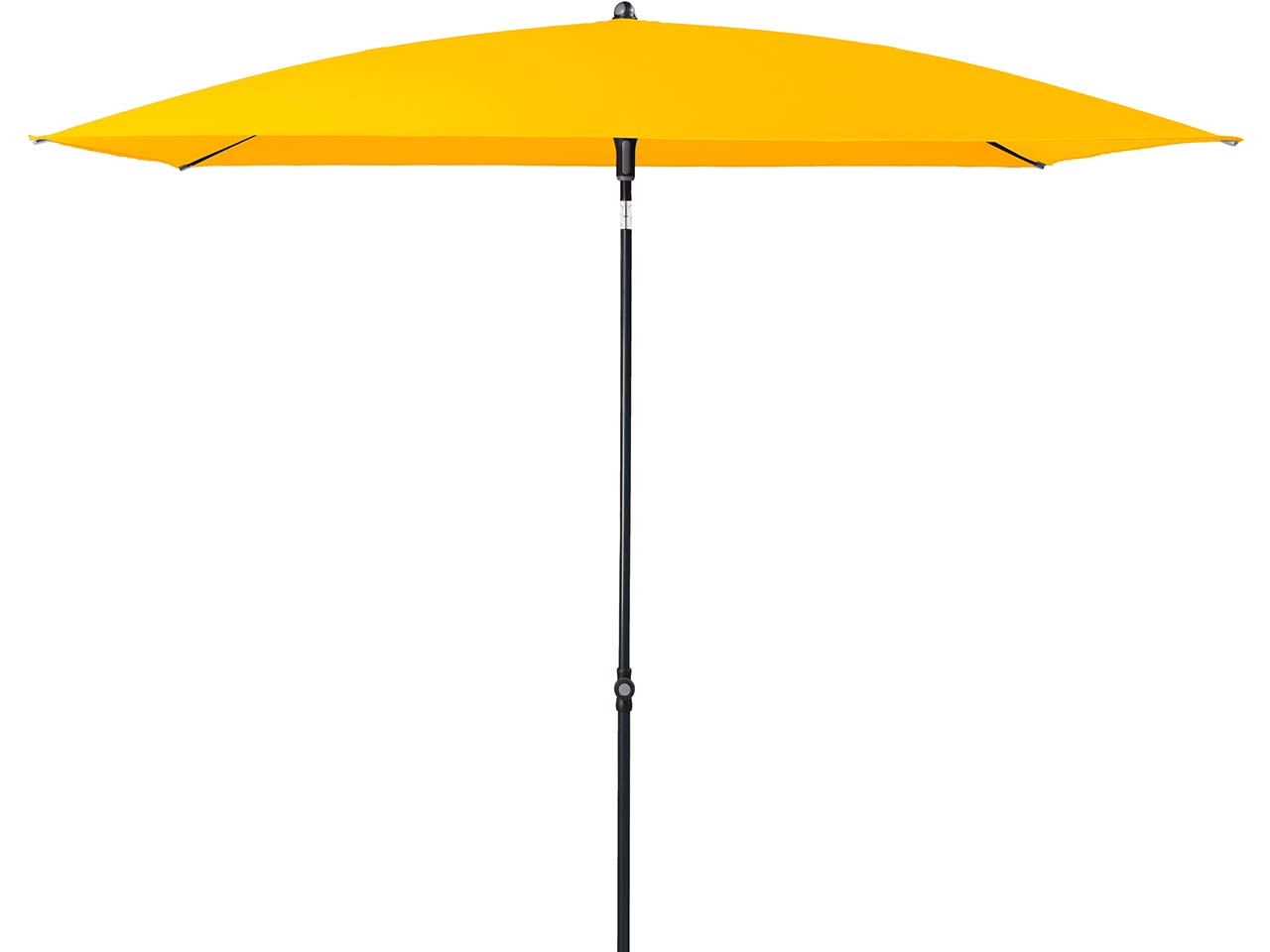 doppler Sonnenschirm "SUNLINE NEO WATERPROOF" 230 x 190 cm, mit Tasche, gelb