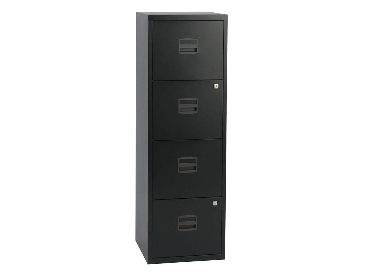 Bisley Home Container 4 HR Schübe schwarz