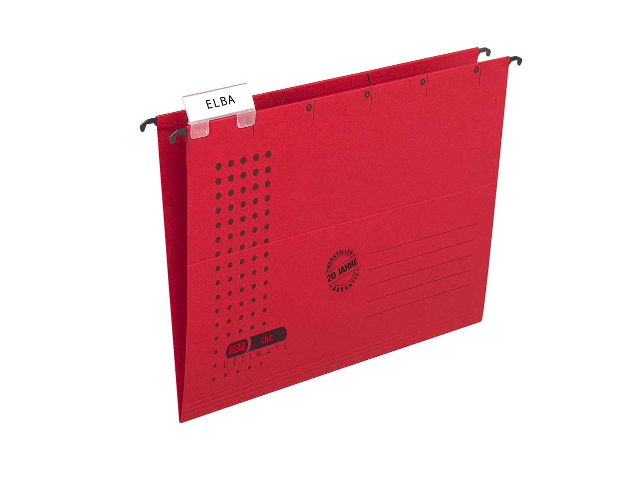 5 Elba Hängemappen 'chic ULTIMATE' rot
