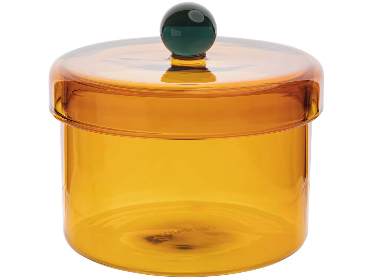 tranquillo Aufbewahrungsdose "RAINBOW" mit Griffknopf, orange