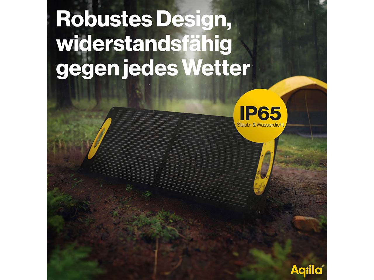 Aqiila tragbares Solarpanel "Sunbird P100" 100W