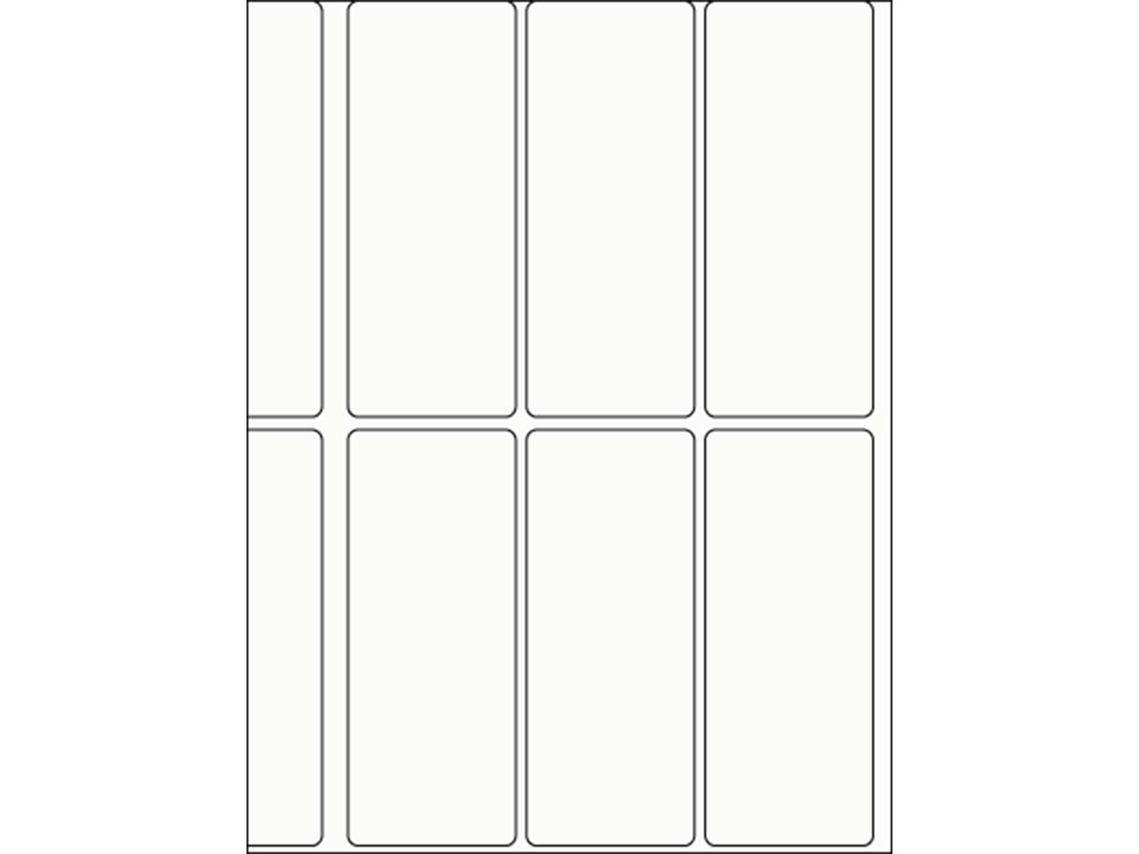120 Etiketten 32 x 80 mm