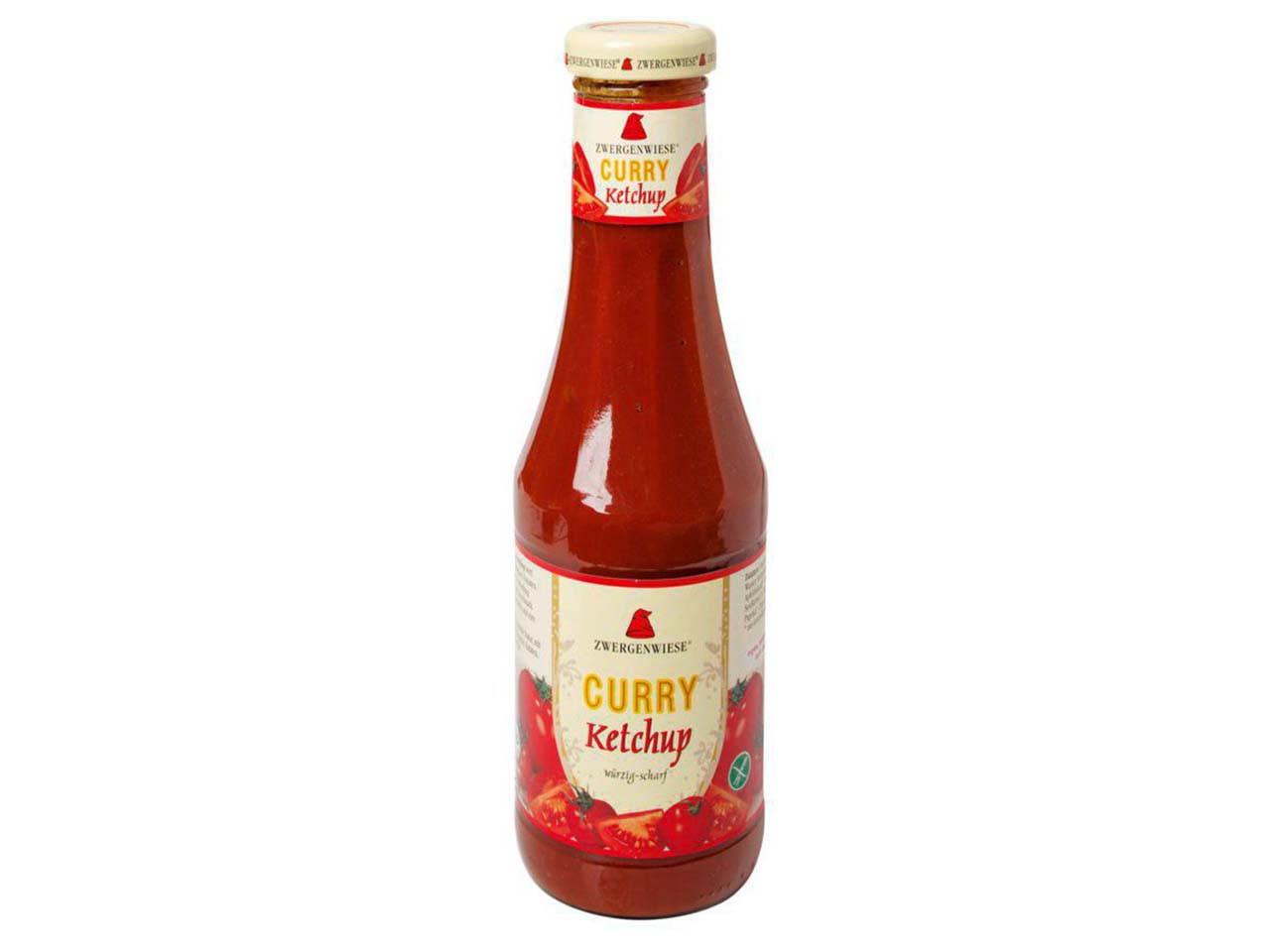 Zwergenwiese Bio-Tomaten-Curry-Ketchup 500 ml