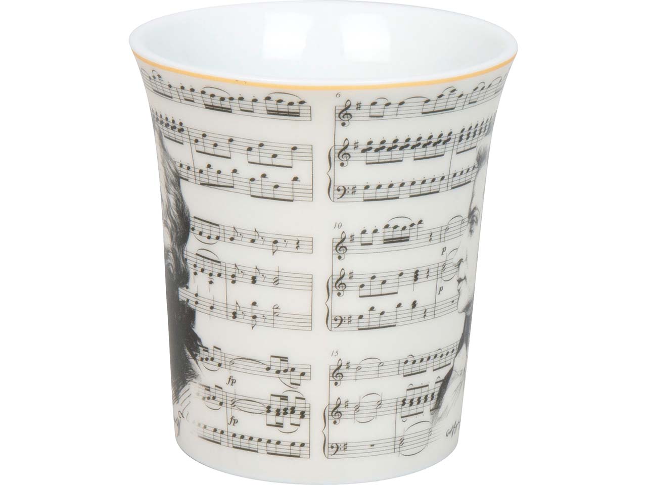 Könitz Tasse Komponisten "Mozart"