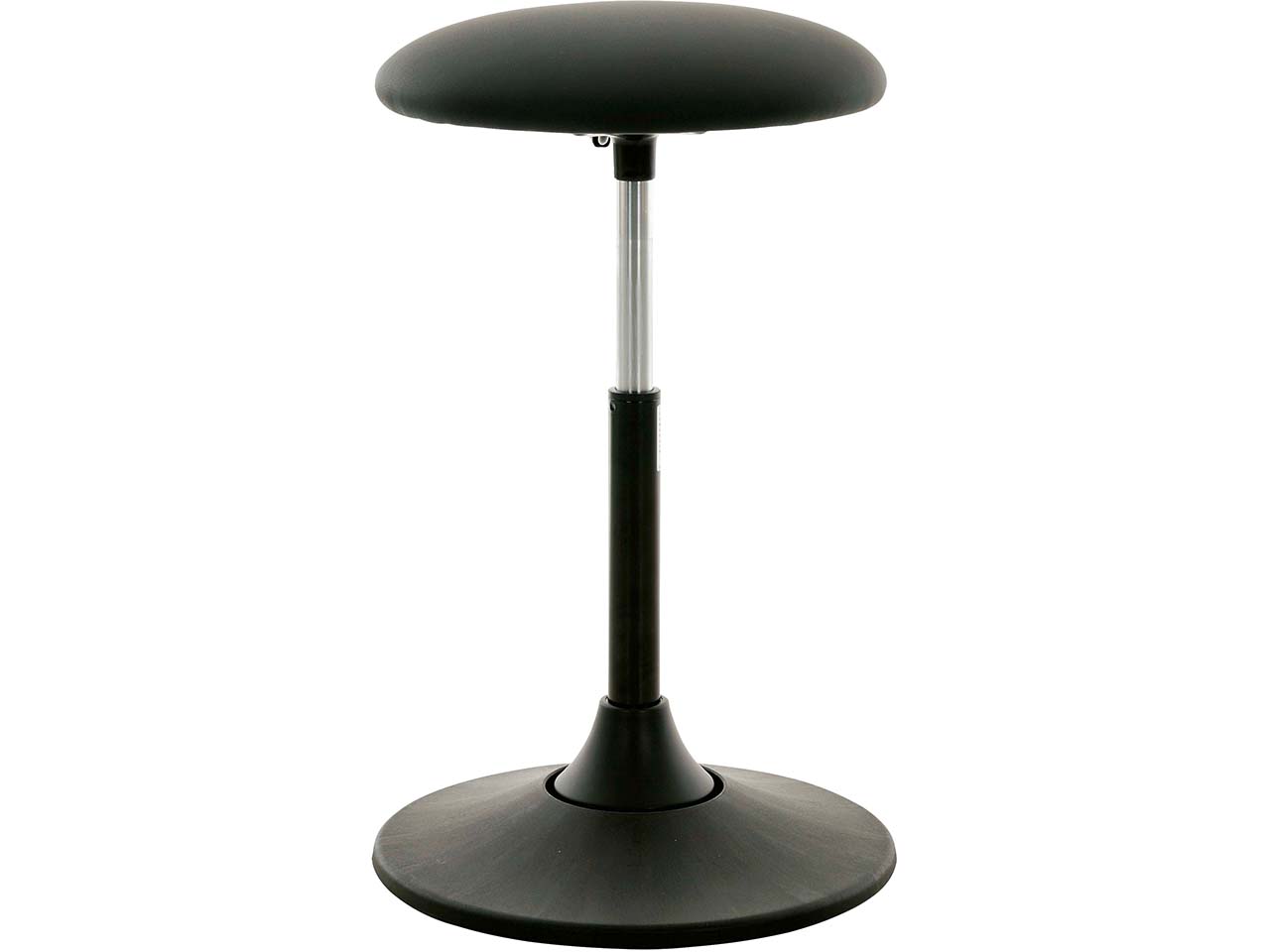 Bewegungshocker mit Ringauslösung, Kunstledersitz