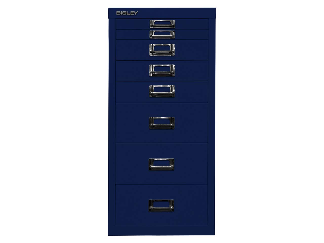 Schubladenschrank 8 Schübe, DIN A4 oxfordblau