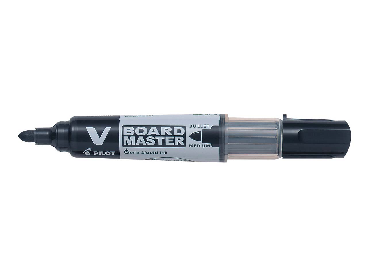 Pilot Boardmarker 'V Boardmaster' mit Rundspitze, schwarz