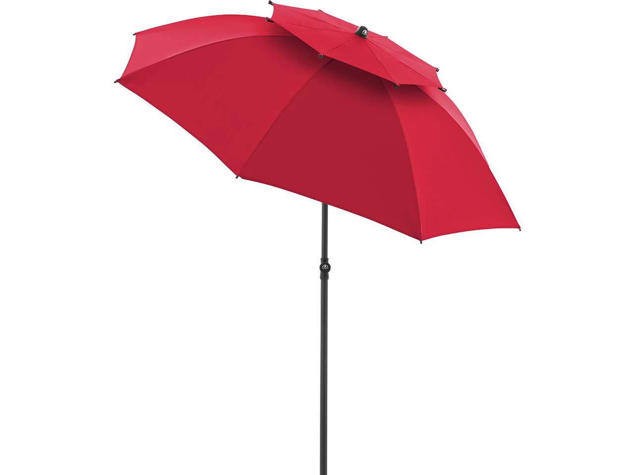 doppler Sonnenschirm "GS WINDPROFI NEO" mit Tragetasche Ø 200 cm, rot