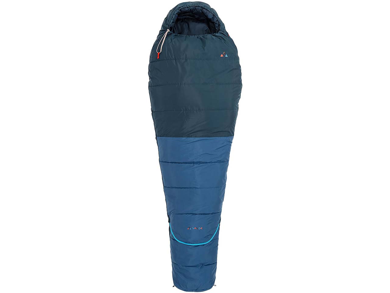 VAUDE Schlafsack 'Kobel Adjust 500 II SYN' für Kinder und Jugendliche, baltic sea