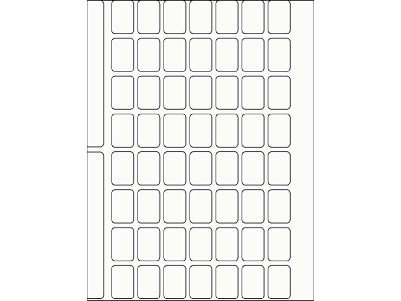 1.120 Etiketten 12 x 18 mm