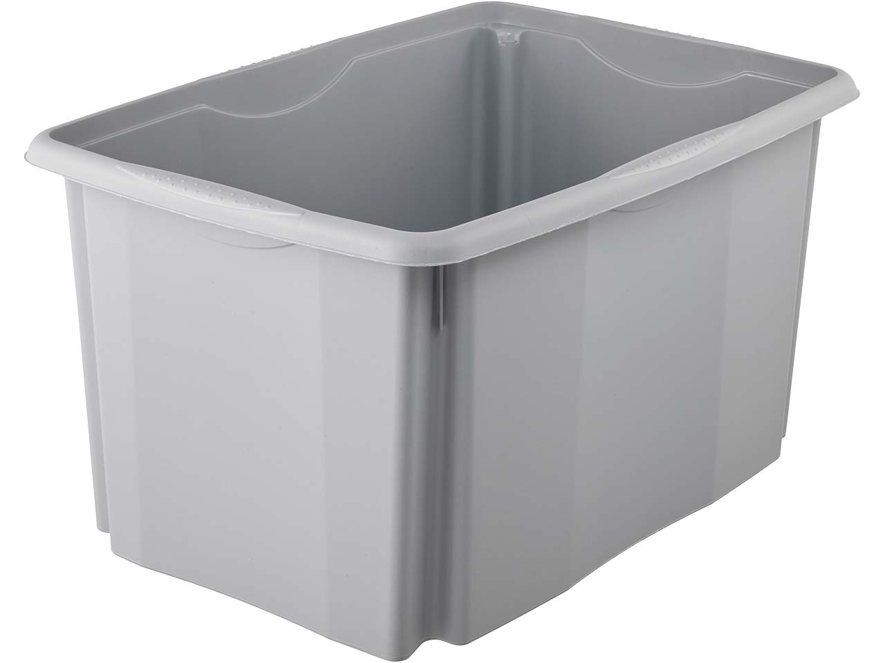 keeeper Aufbewahrungsbox "Emil Eco Line" 54,5 x 39 x 29, 5 cm, 45 l, grau