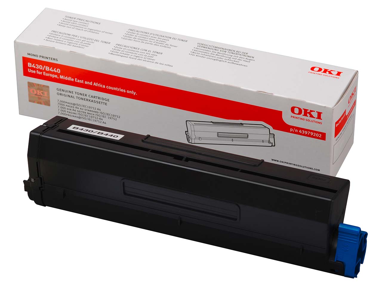 Oki Toner 43979202 schwarz