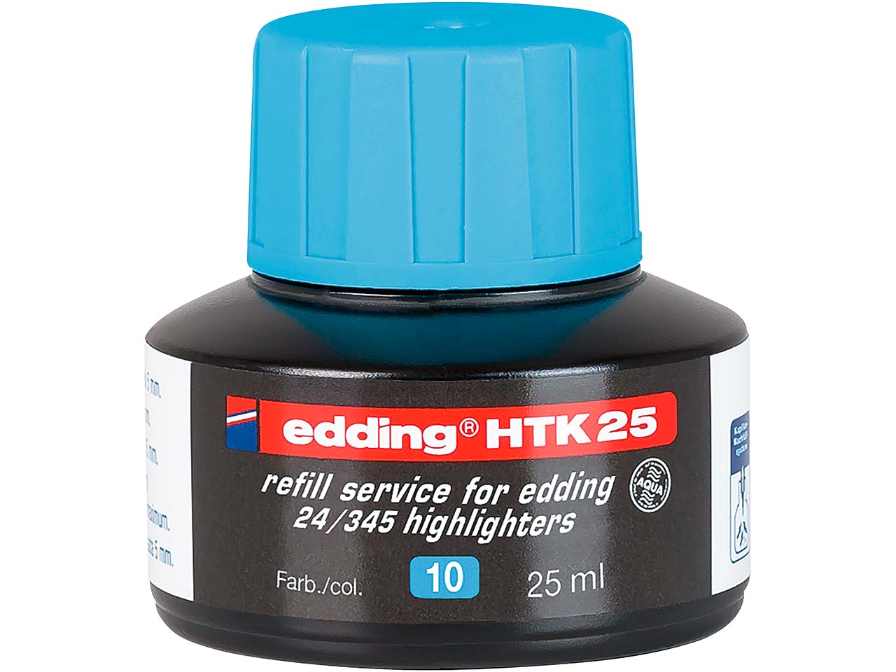 edding Nachfülltinte "HTK25" für Textmarker "Highlighter 24" blau