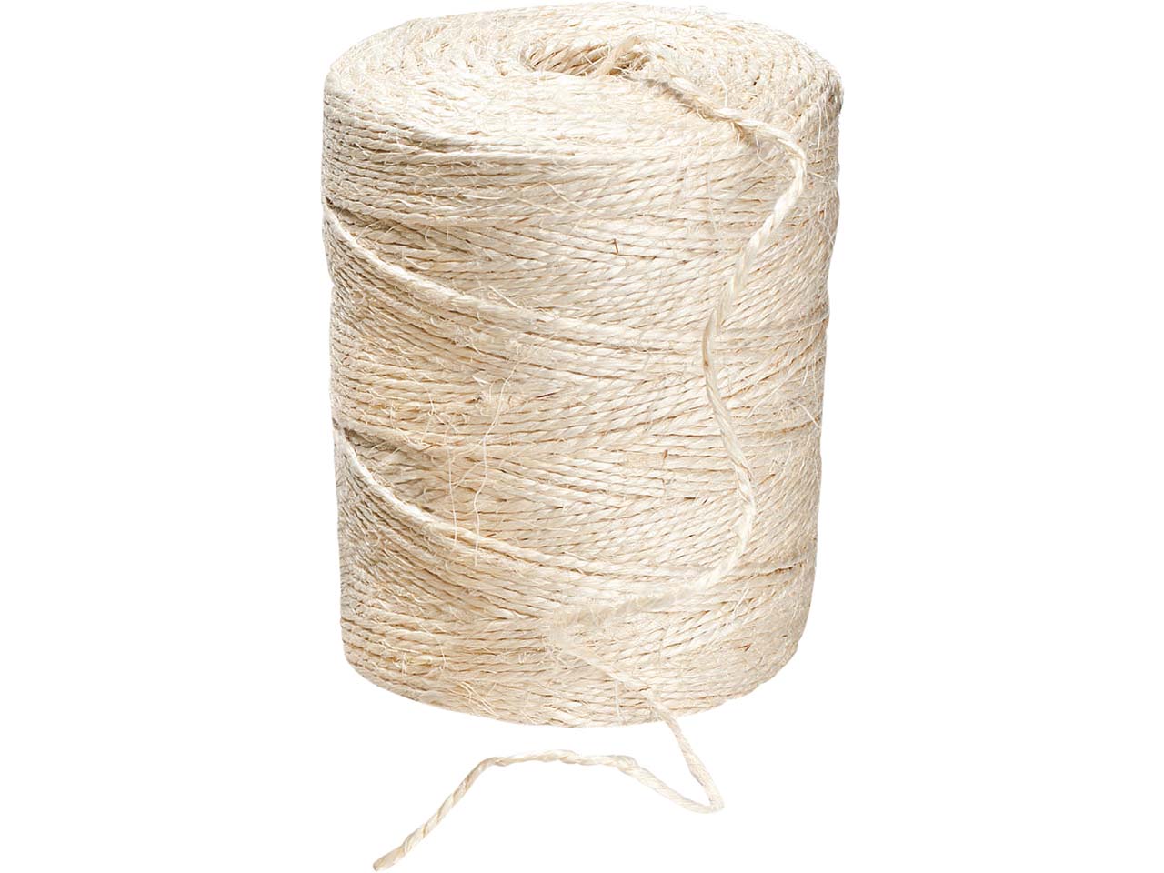 Langfaser-Sisalspule, geschoren, Länge 400 m, Stärke 2 mm