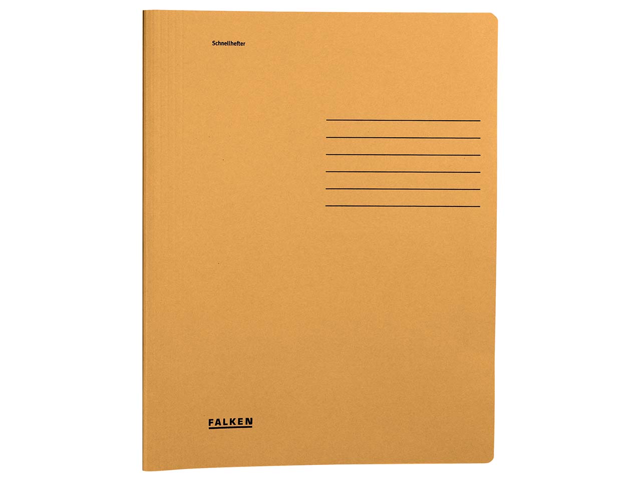 Falken Schnellhefter 240g/m² intensiv gelb