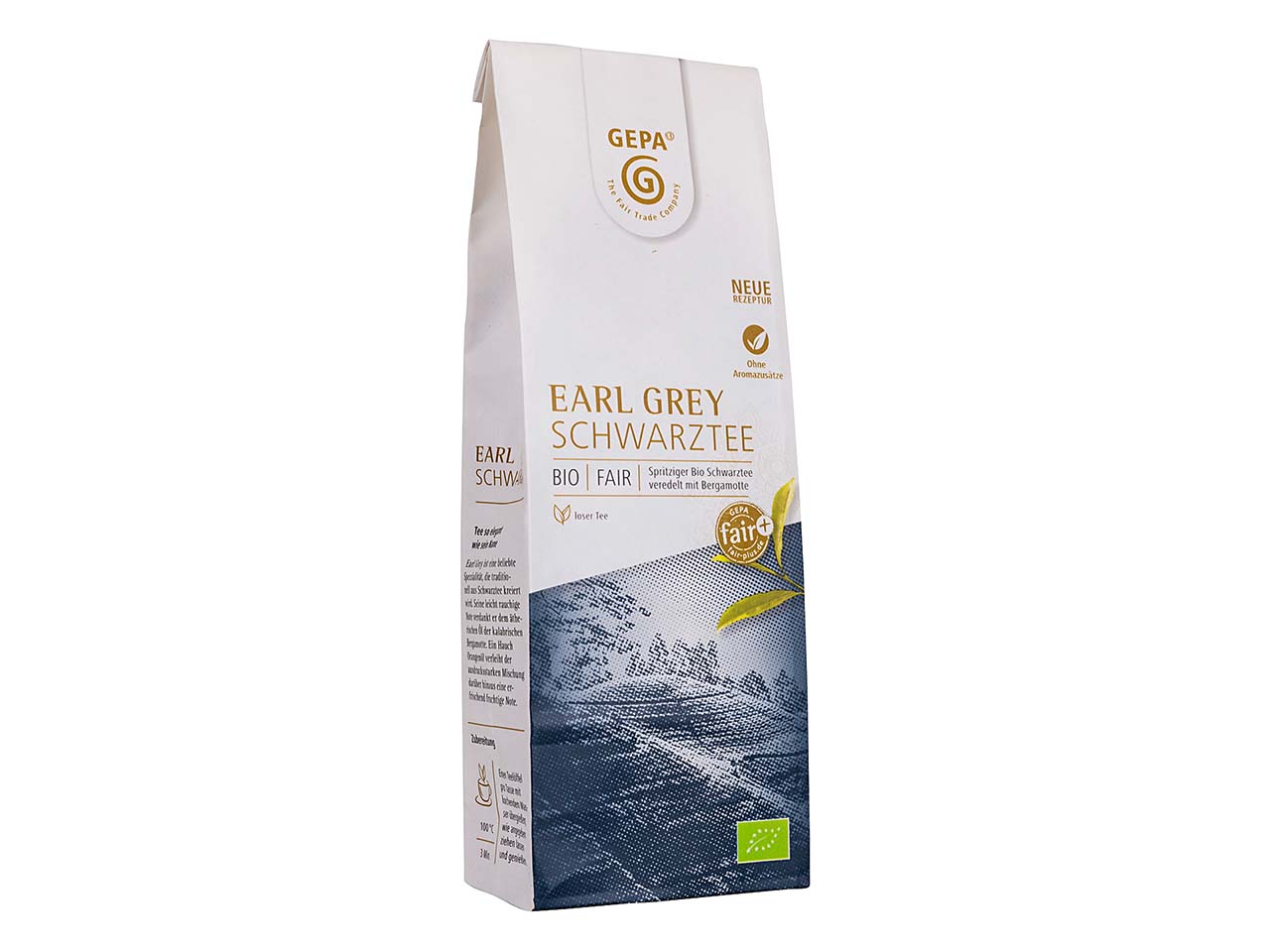 GEPA Schwarzer Bio-Tee Earl Grey, 100g