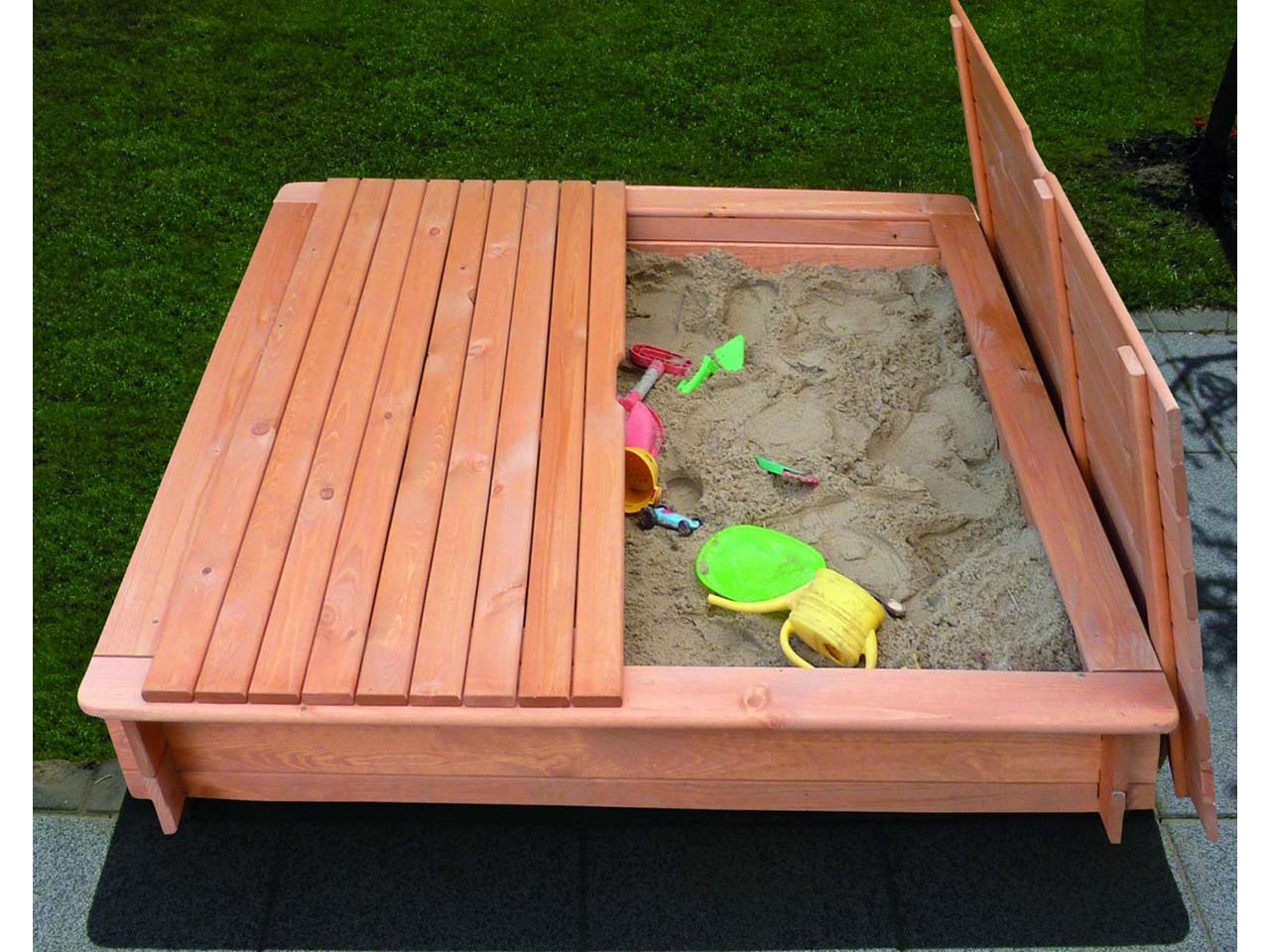 Sandkasten "Tessa" 140 x 140 cm