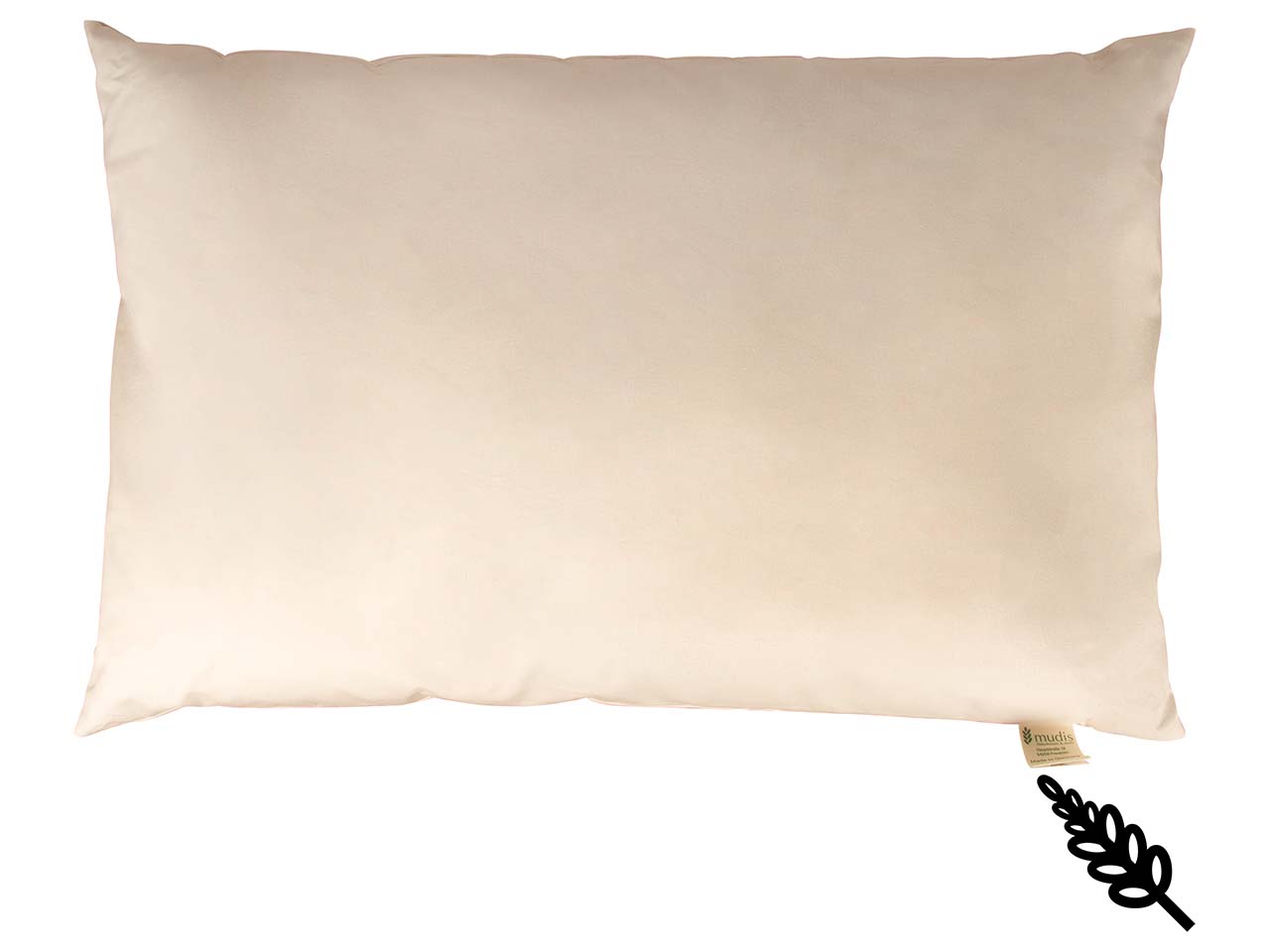 mudis Kopfkissen 40 x 60 cm Hirseschalen