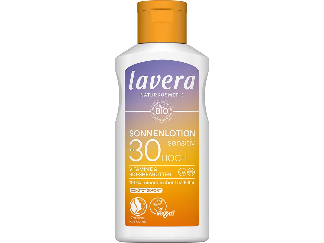 lavera Bio-Sonnenlotion, Sensitiv LSF 30, 100 ml