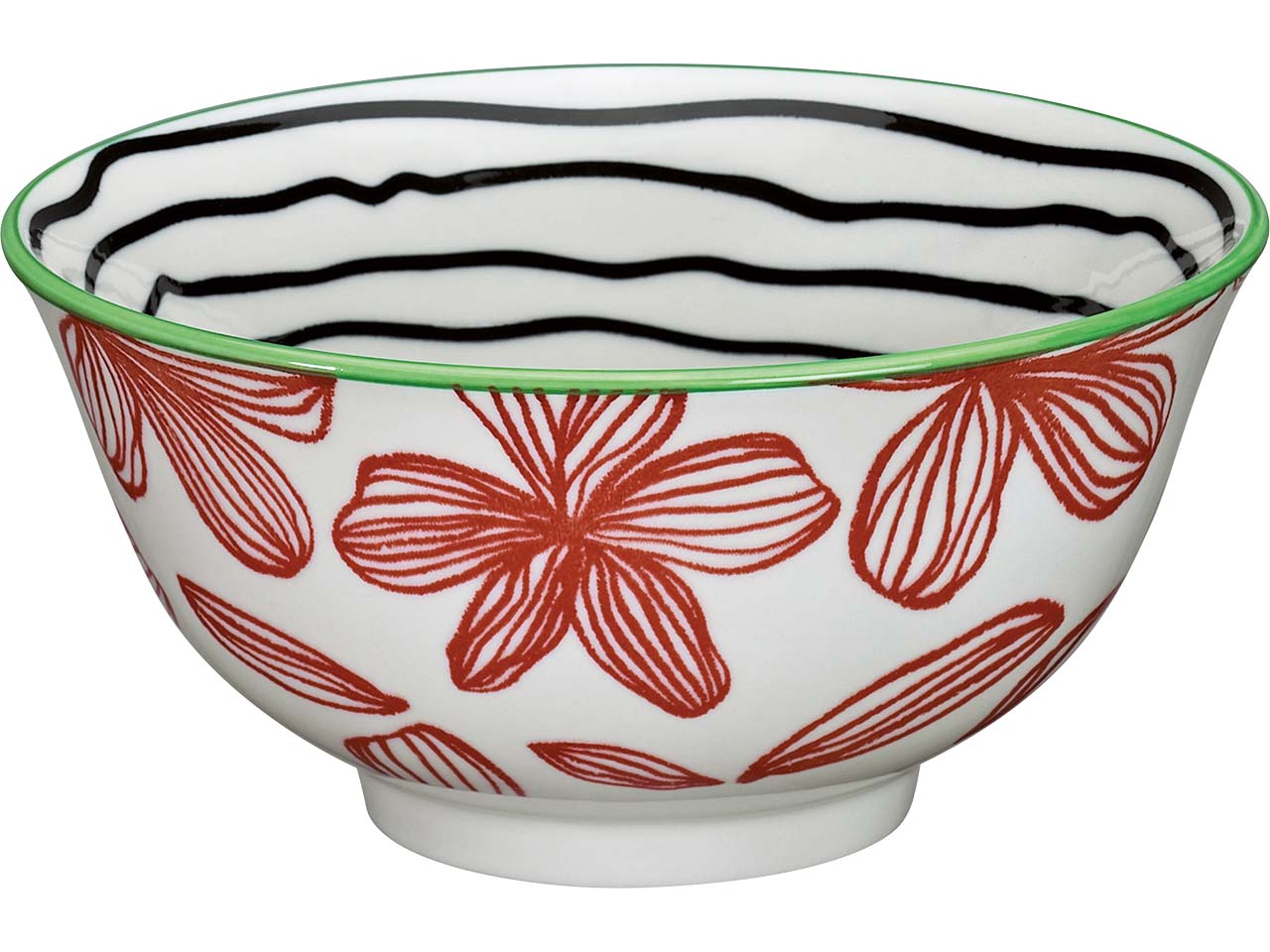 cilio Schüssel 'Floral' aus Porzellan, Ø 15,5 cm