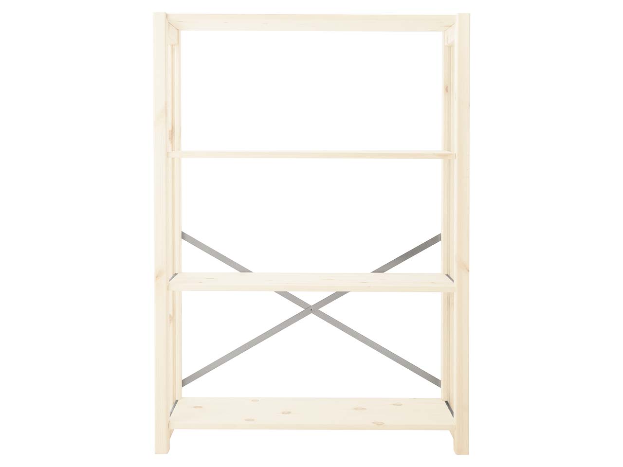 ABC Regal "Classic" B 83 x T 29,5 x H 116 cm, weiß