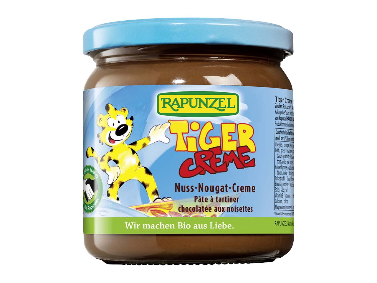 RAPUNZEL Bio-Nuss-Nougat-Creme "Tiger Creme", 400 g
