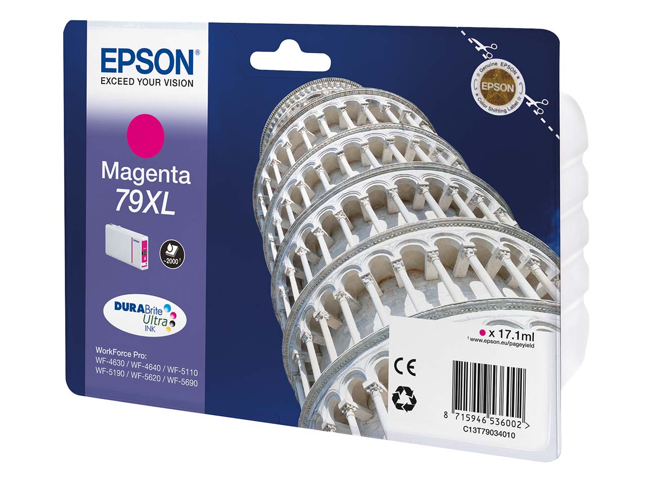 Epson Tintenpatrone T7903XL magenta