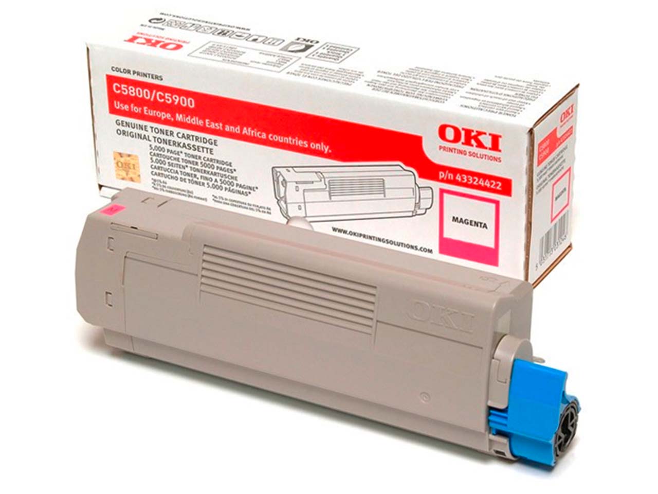 Oki Toner 43324422 magenta